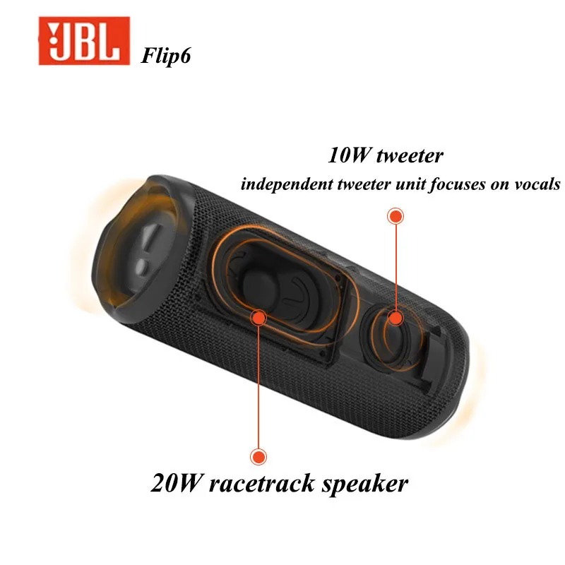 JBL Flip 6 Compact Wireless Sp - Jbl Speaker Flip 6 recension och pris
